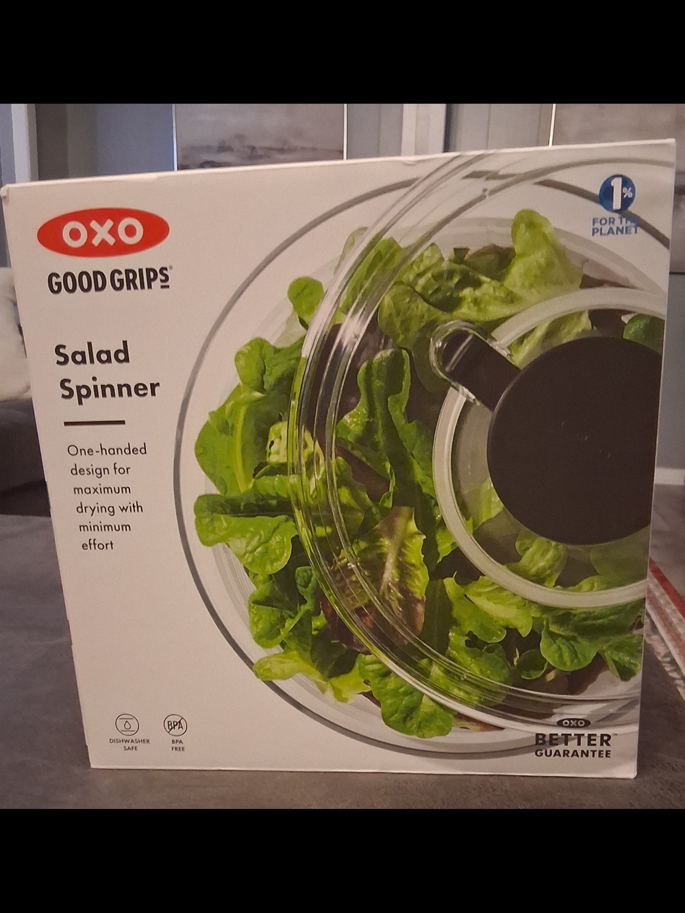 OXO Good Grips Salad Spinner - Clear and Black